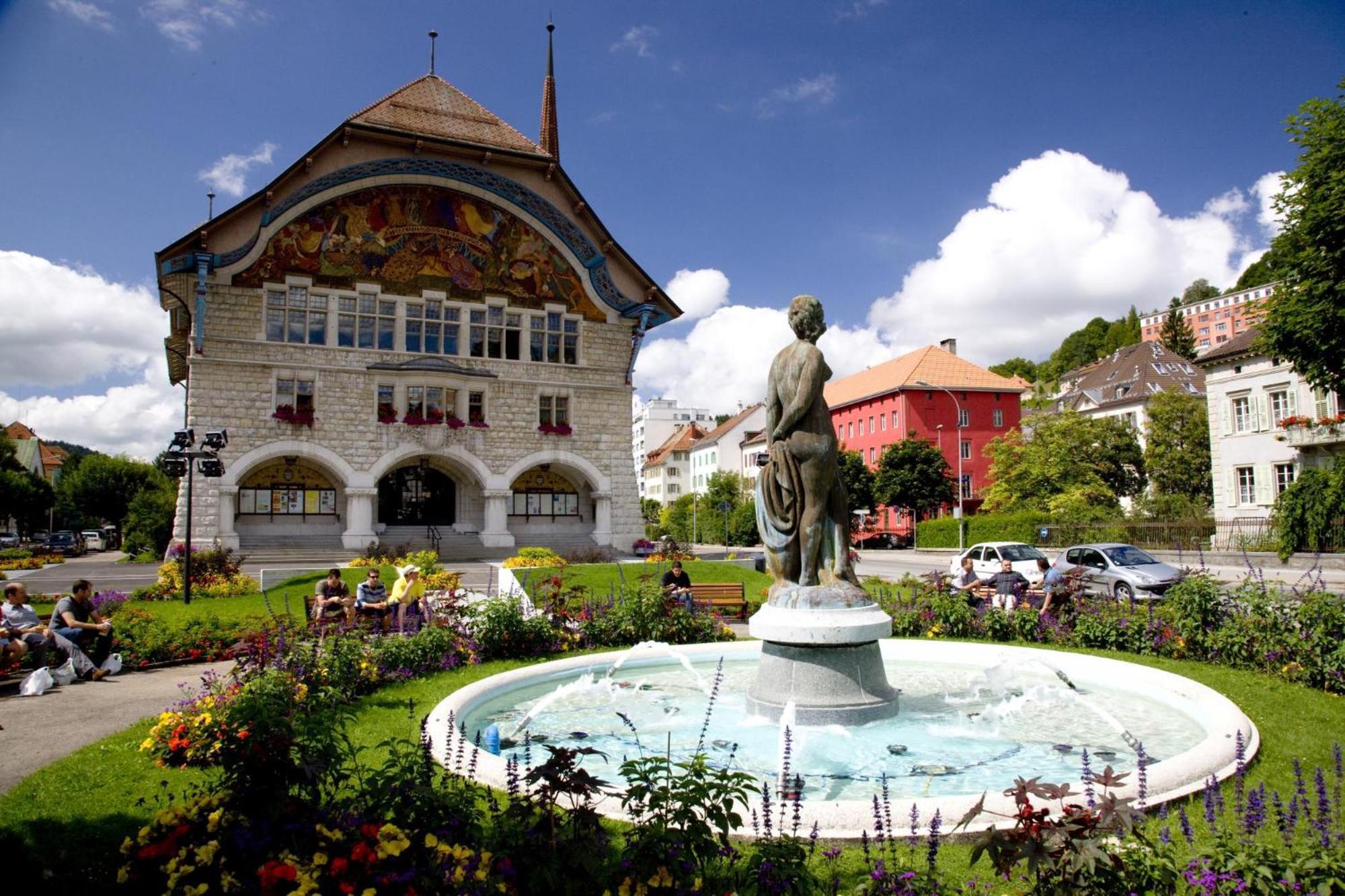 Hôtel des Trois Rois Le Locle Exterior foto